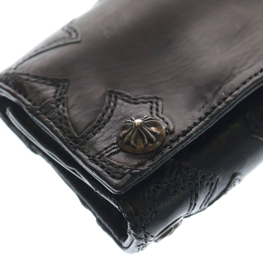 CHROME HEARTS (クロムハーツ) 3FOLD 3フォールド クロスパッチ付き