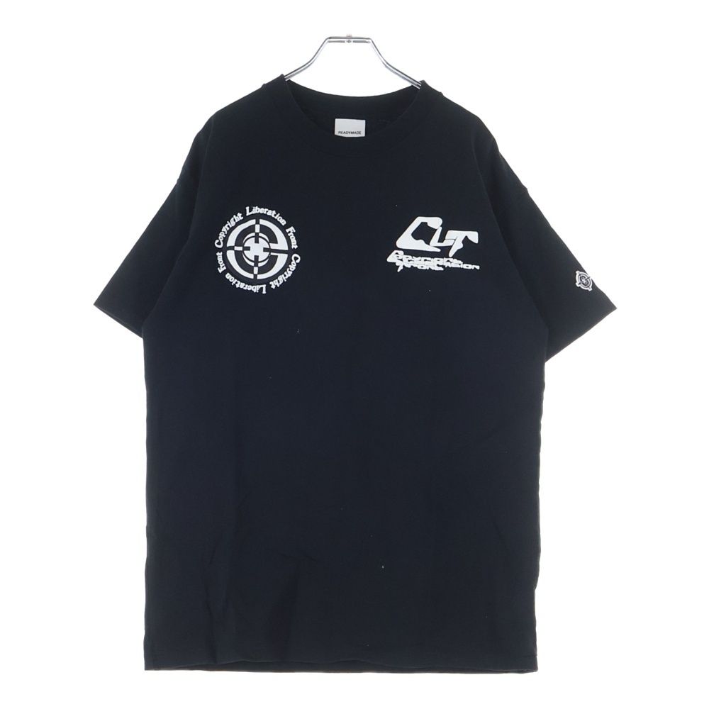 READY MADE (レディメイド) BIG RE TEE ロゴプリント半袖Tシャツ RE-CO