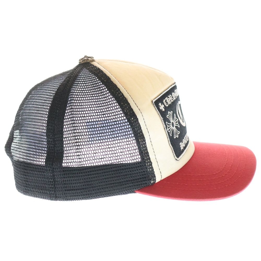 クロムハーツ TRUCKER CAPトラッカーキャップ CHパッチクロスボール付 CHROME HEARTS (クロムハーツ) TRUCKER CAP CHパッチ クロスボール付き