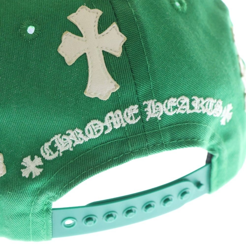 CHROME HEARTS (クロムハーツ) CH HAT CH刺繍クロスパッチベースボール