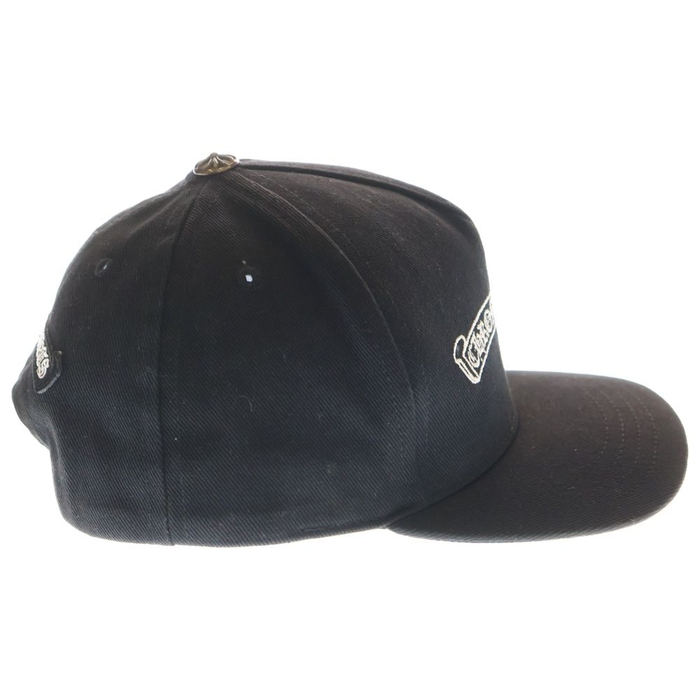 CHROME HEARTS (クロムハーツ) TRUCKER CAP 刺繍ロゴ スクロールラベル