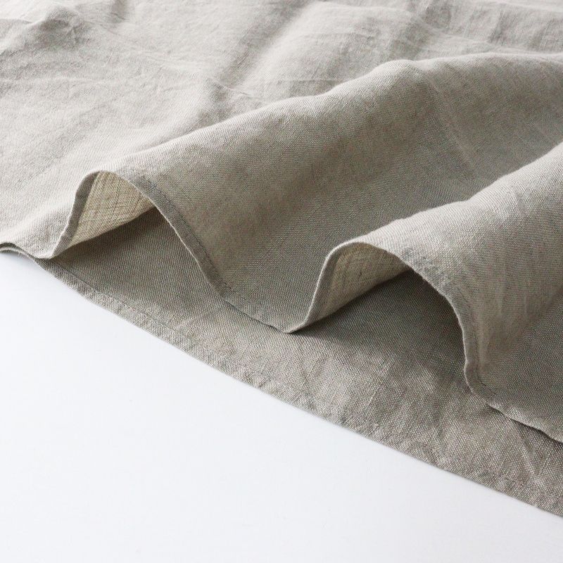 ICHI Antiquites イチアンティークス リネン大判ストール サンド