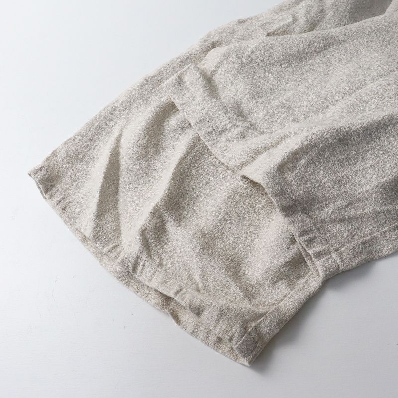  ♥ 2025 SS エヴァムエヴァ evam eva linen salopette リネン サロペット M｜ベージュ トップス ボトムス その他 その他