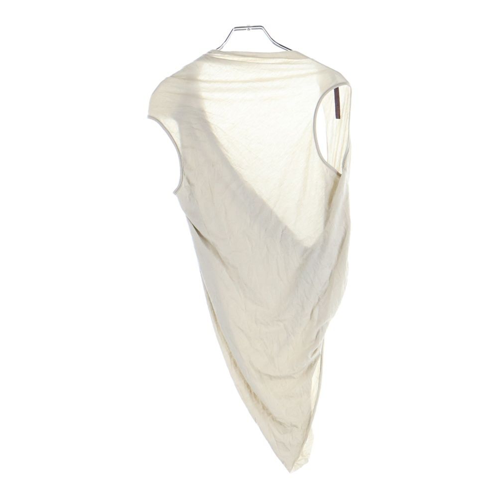 Rick Owens Lilies リックオウエンスリリーズ 20 SS ノースリーブシャツドレス ベージュ レディース R