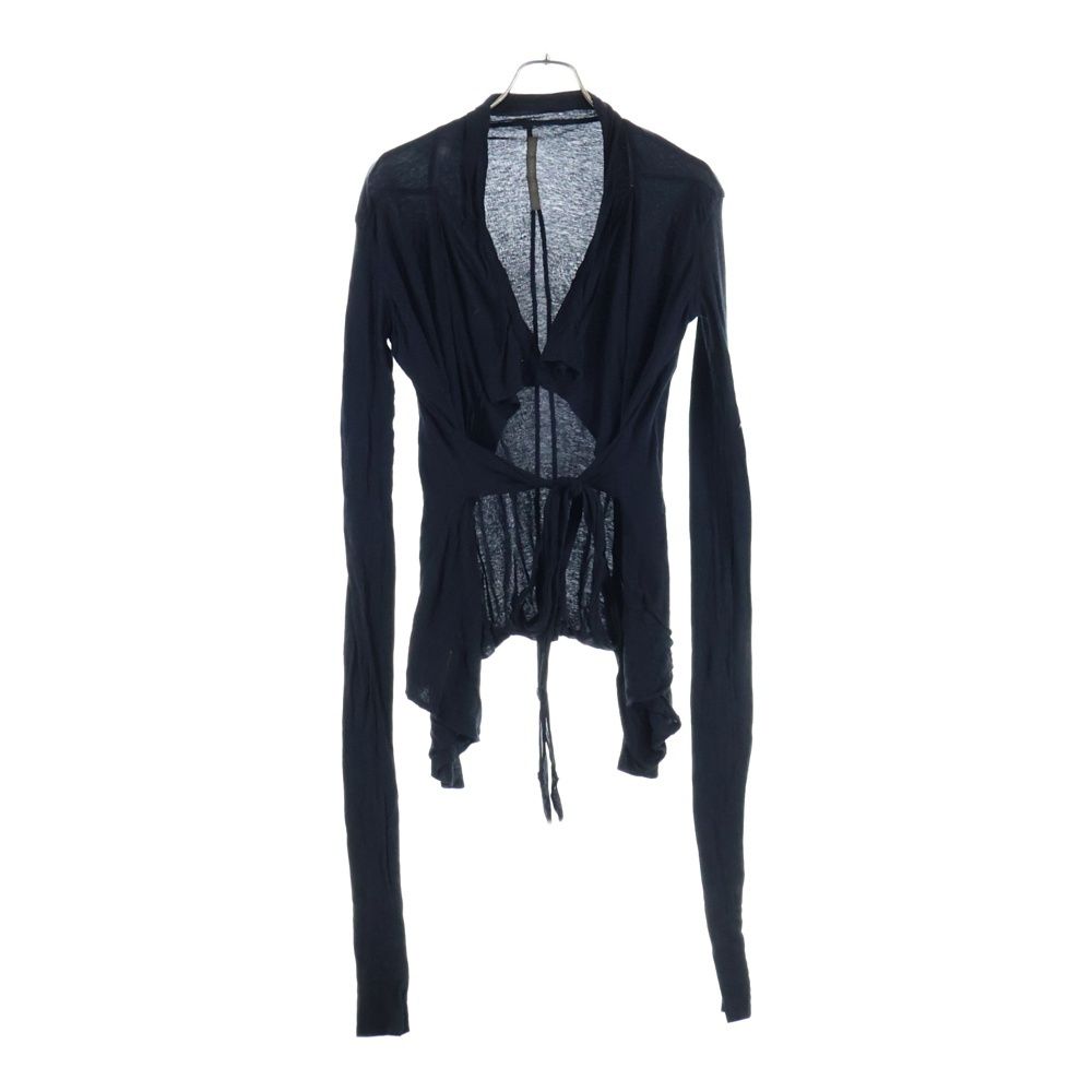Rick Owens Lilies リックオウエンスリリーズ 長袖シャツ カーディガン ブラック レディース LI 2700 LD