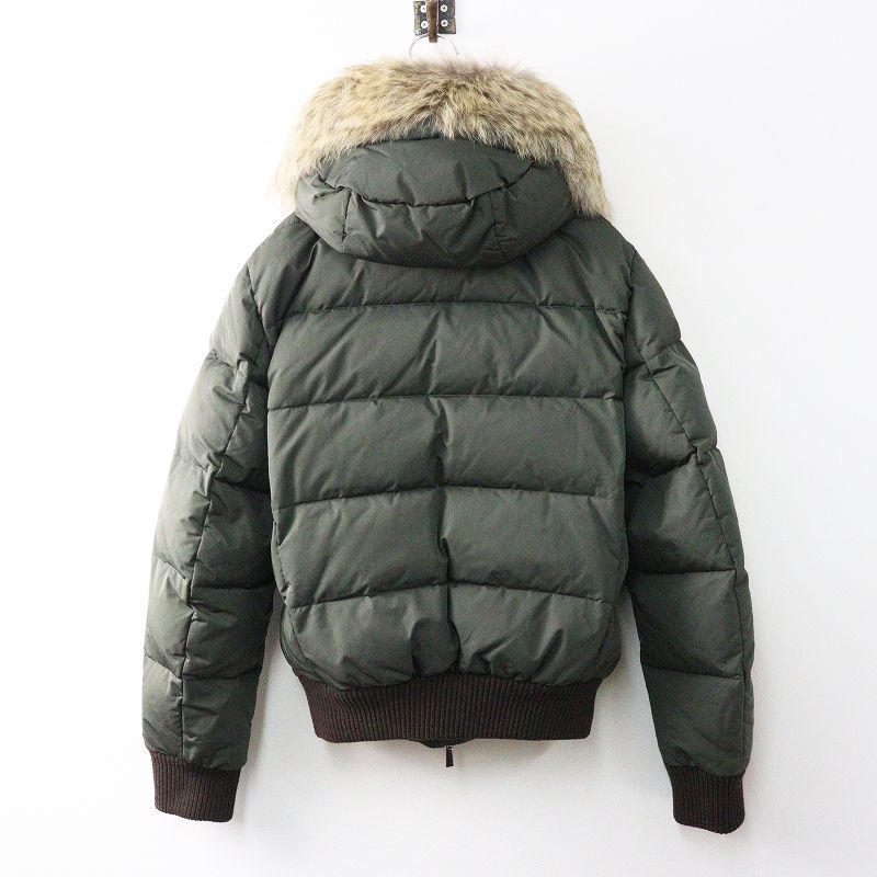 メンズ ムーレー MOORER DAZZI-KM N-2B型 リアルファー付き ダウン