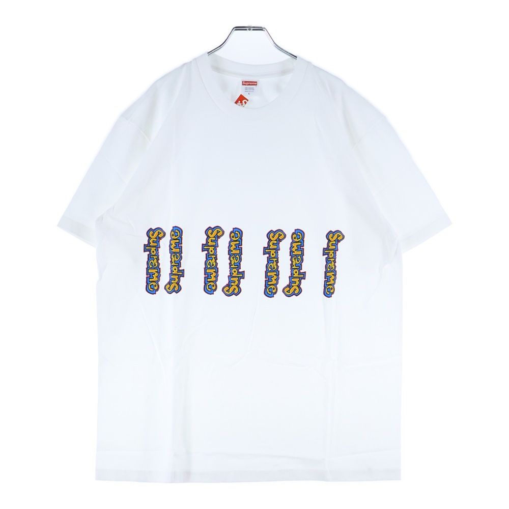 SUPREME シュプリーム 18 SS Gonz Logo tee ゴンズ ロゴ プリント クルーネック 半袖Tシャツ カットソー ホワイト