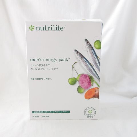 ニュートリ　ライト　メンズエナジーパック NUTRILITE（ニュートリライト） アムウェイ Amway メンズ エナジー