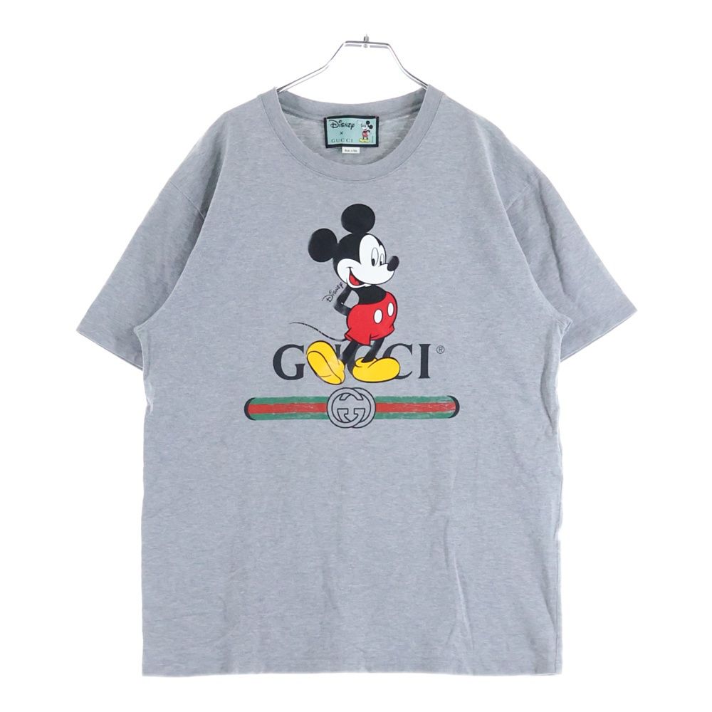 GUCCI グッチ 20 SS Disney Mickey Mouse T Shirt ディズニー ミッキーマウス 半袖Tシャツ グレー 565806 XJB 67