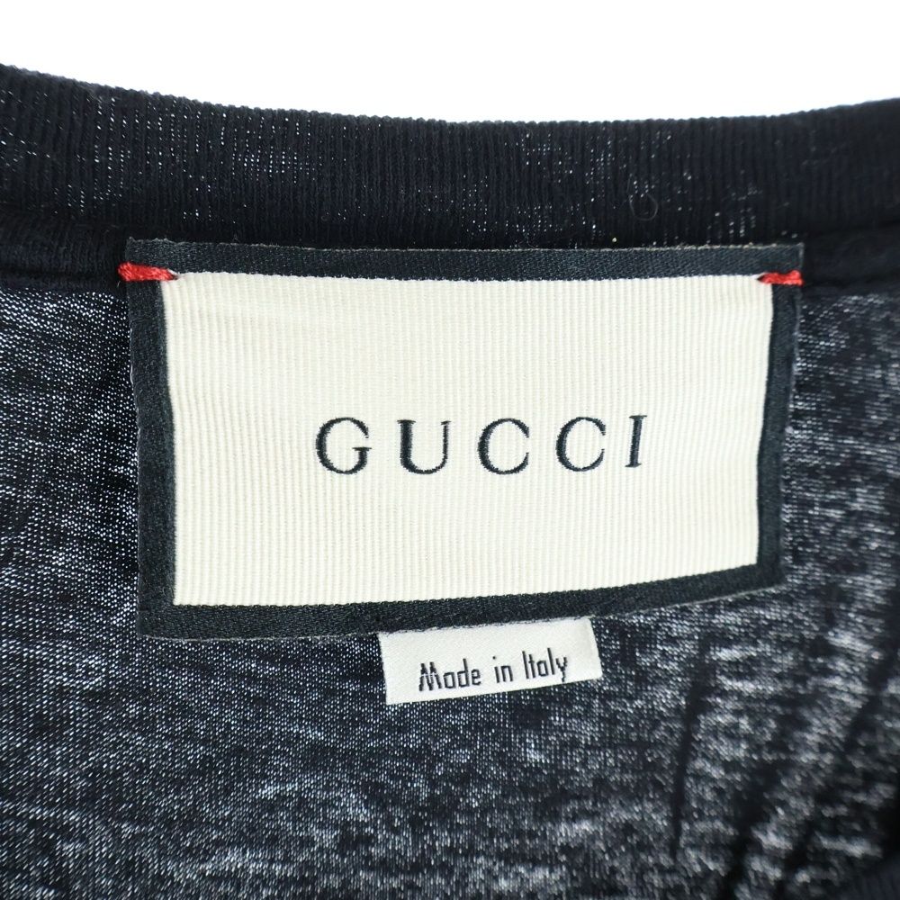 GUCCI (グッチ) Washed T-Shirt ウォッシュド加工 オーバーサイズ半袖T