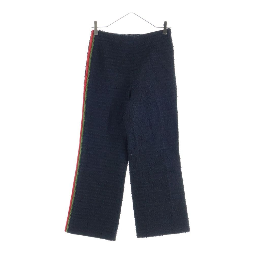 GUCCI グッチ Tweed Trousers ツイード トラウザーズパンツ ブラック 718293 ZAA 0 O