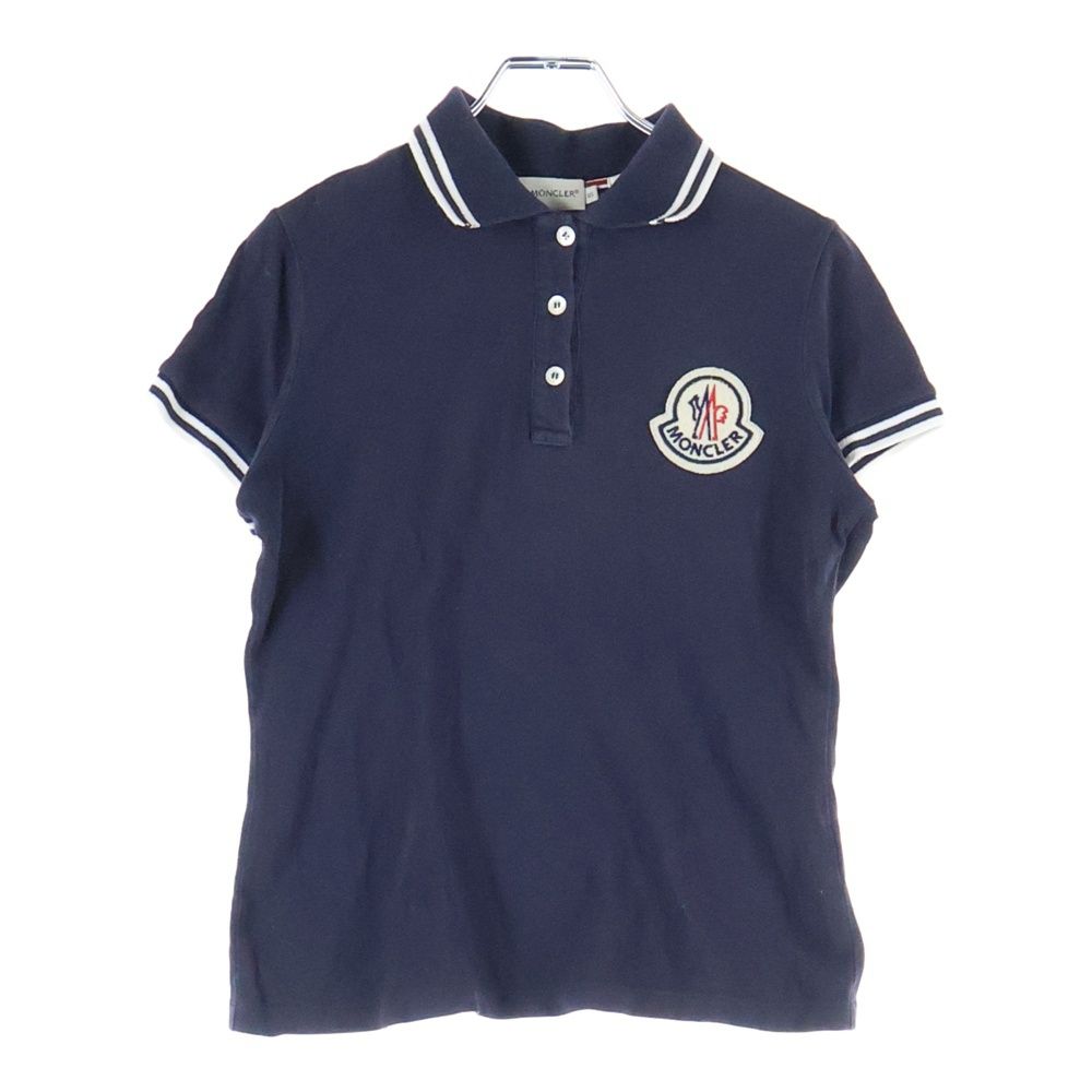 試着のみ 国内正規品 未使用新品 モンクレール BIGロゴ ポロシャツ ネイビー MONCLER（ポロシャツ）のフリマアイテム一覧