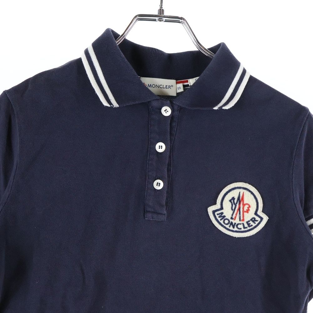 MONCLER (モンクレール) ロゴワッペン スリムフィット 半袖 コットン