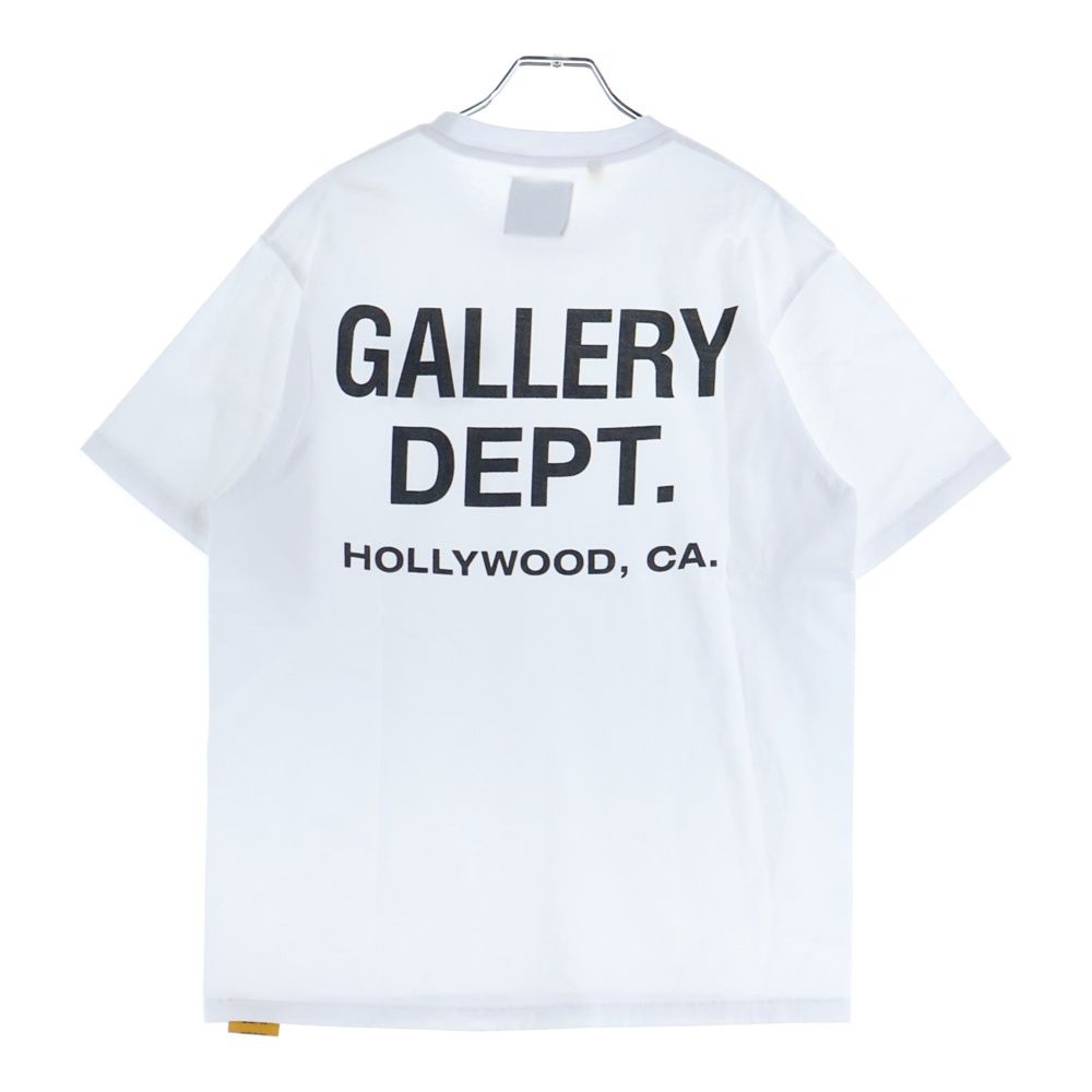 GALLERY DEPT ギャラリーデプト Souvenir T Shirt ロゴプリント半袖Tシャツ ホワイト