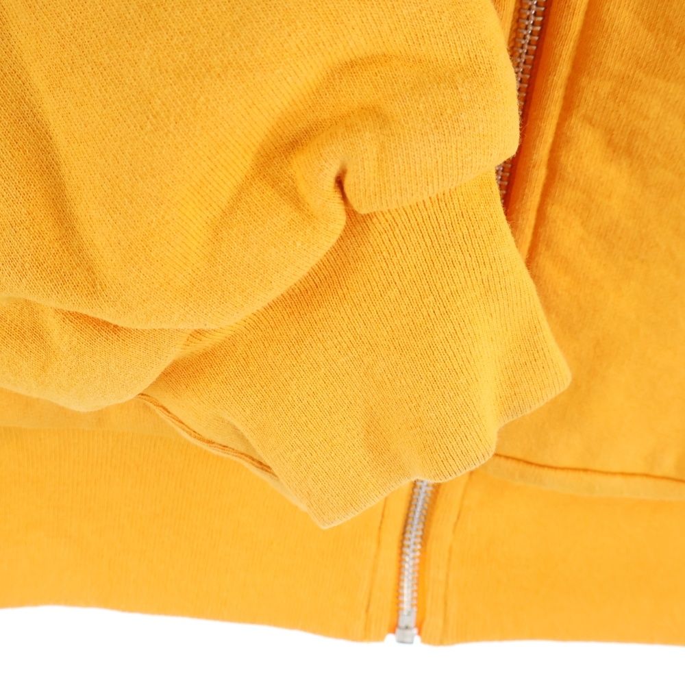 Supreme オレンジ ジップアップスウェット SUPREME (シュプリーム) 19AW Thermal Zip Up Hooded Sweatshirt 裏地