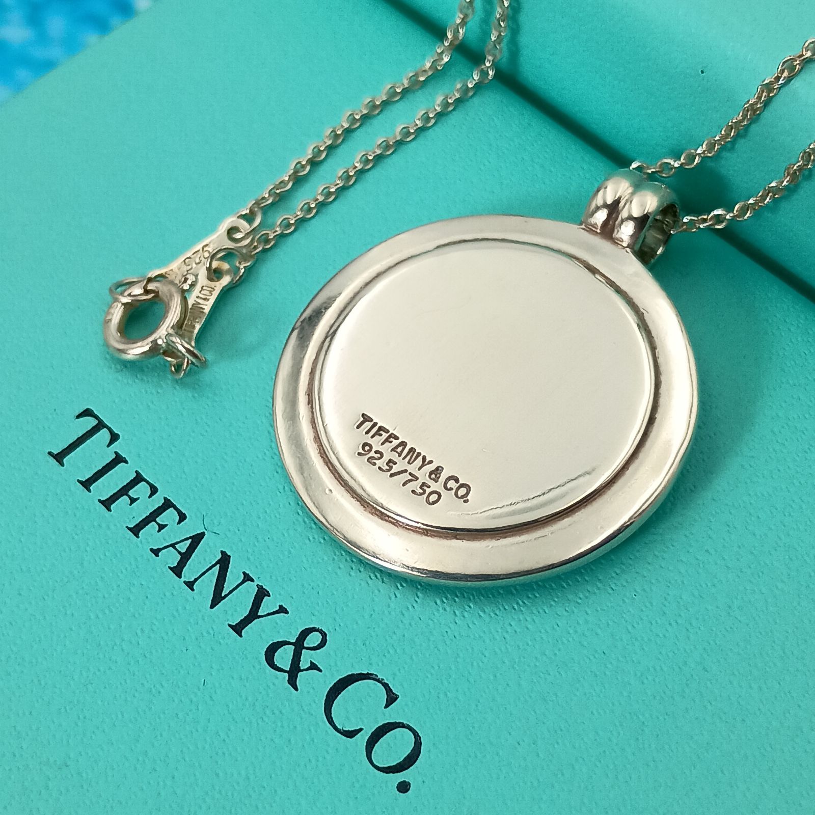 Tiffany & Co. ティファニー コイン ネックレス コンビ レディース 