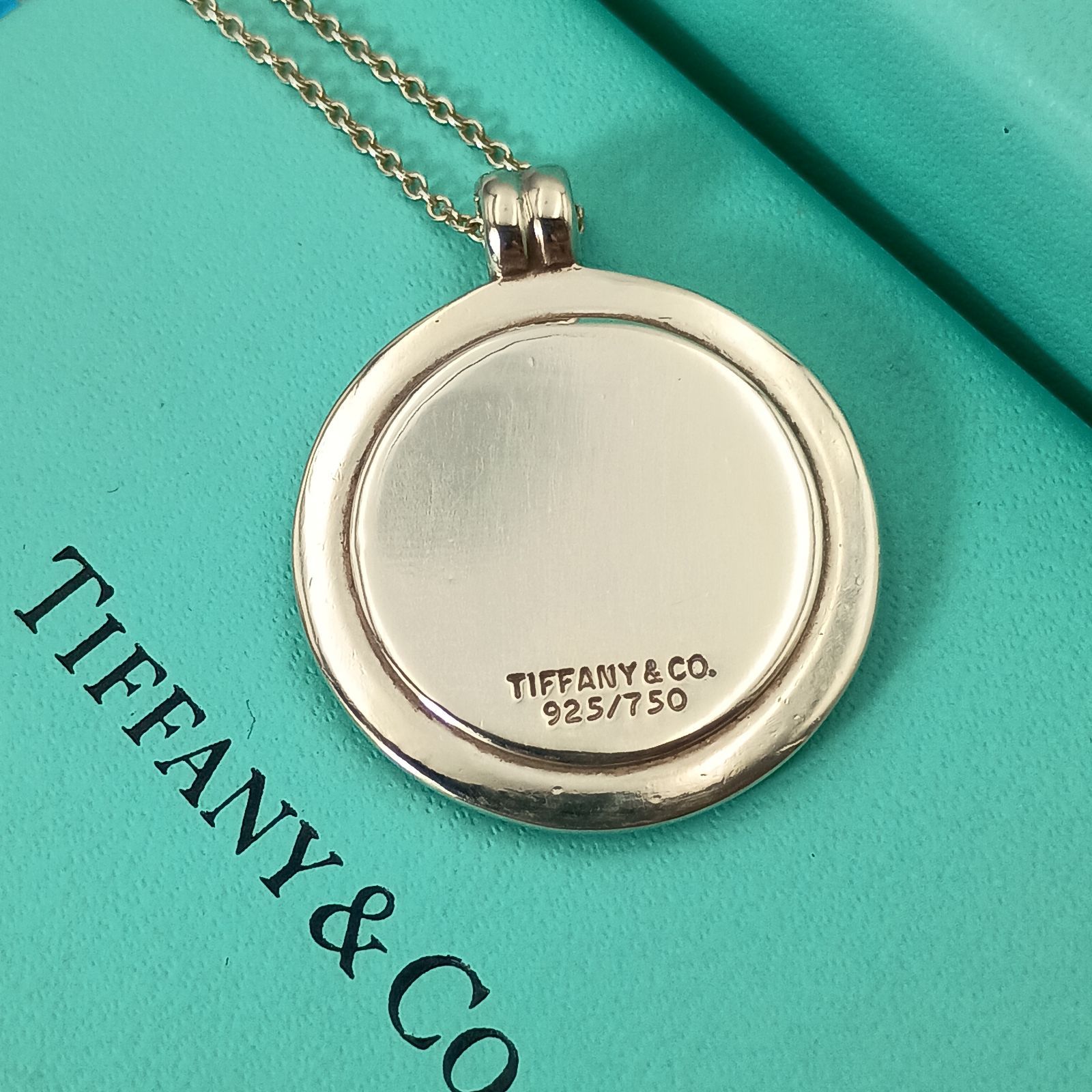 Tiffany & Co. ティファニー コイン ネックレス コンビ レディース 