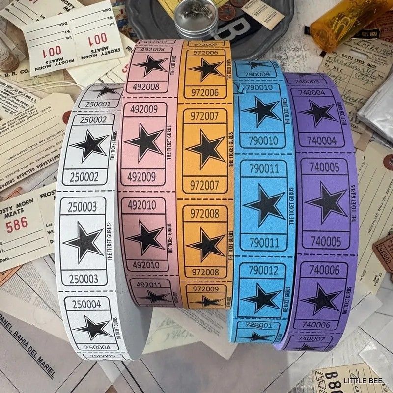 海外チケット【5ロール】【1000枚ずつ】ロールチケット 海外チケット【5ロール】【1000枚ずつ】ロールチケット 海外チケット