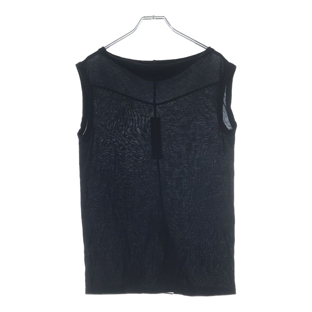 Rick Owens リックオウエンス 20 SS ノースリーブシャツ ブラック JS