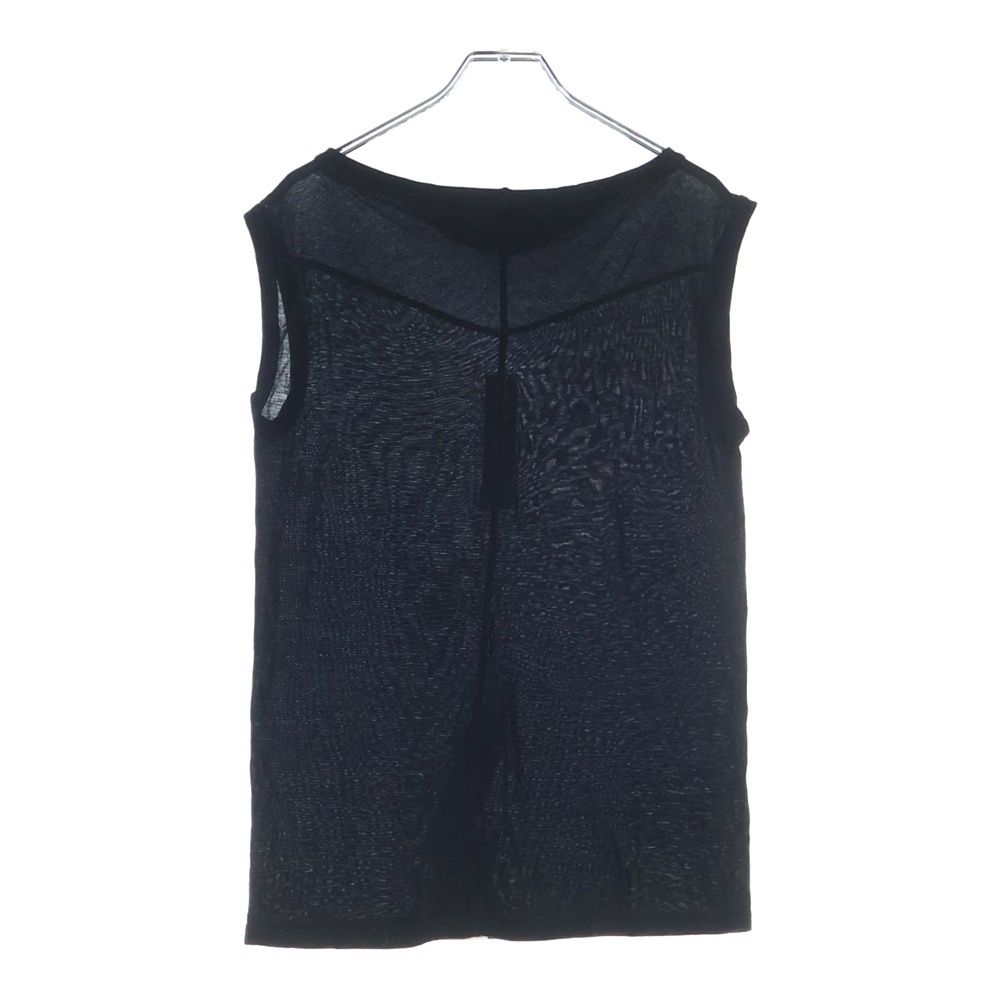 Rick Owens リックオウエンス 20 SS ノースリーブシャツ ブラック JS