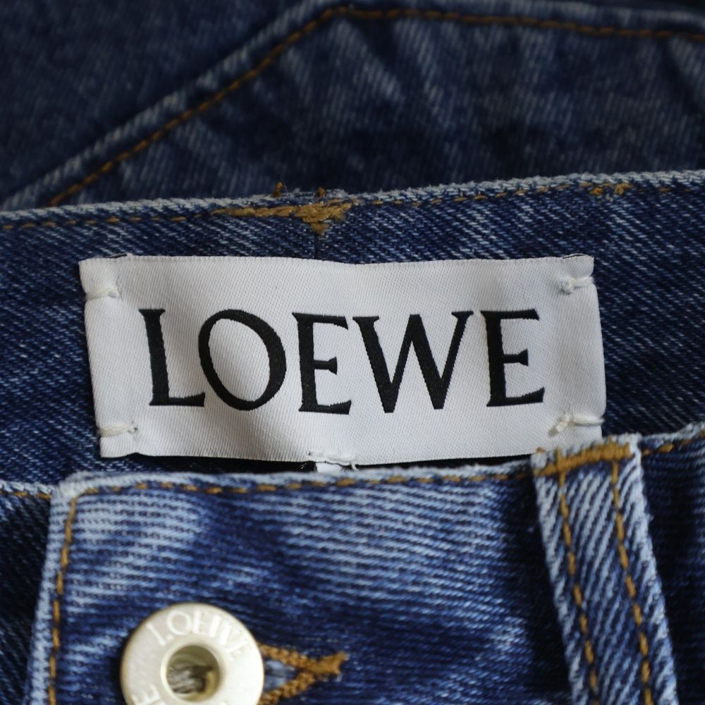 アナグラム バギーデニムパンツ