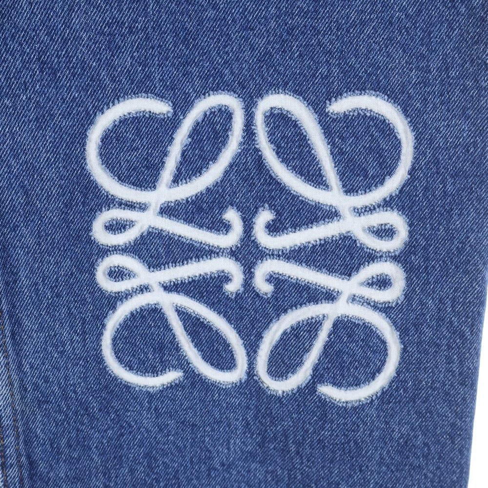  LOEWE ロエベ ANAGRAM BAGGY アナグラム バギーデニムパンツ インディゴ デニム ジーンズ パンツ