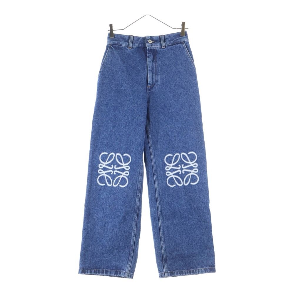 LOEWE ロエベ ANAGRAM BAGGY アナグラム バギーデニムパンツ インディゴ