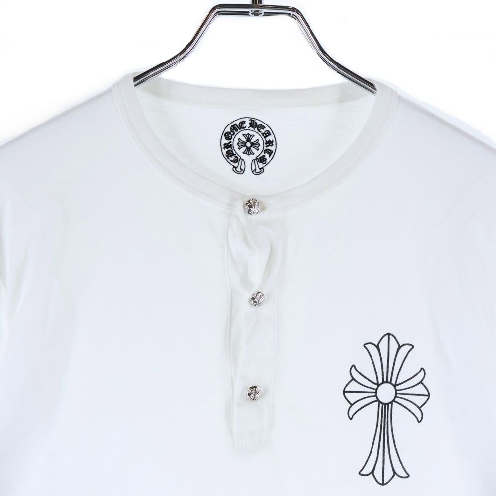 CHROME HEARTS (クロムハーツ) CHクロスプリント クロスボールボタン