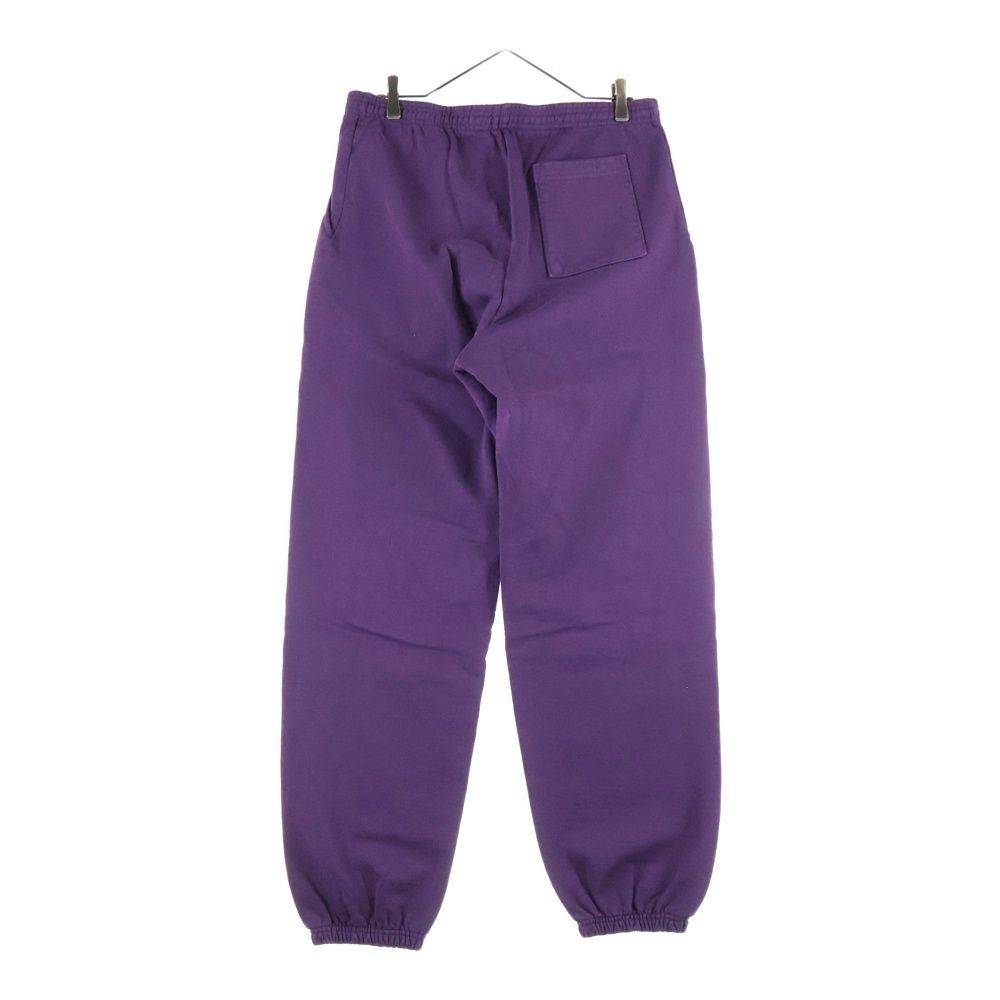 SP 5 DER スパイダー フロントロゴスウェットパンツ ジョガーパンツ パープル