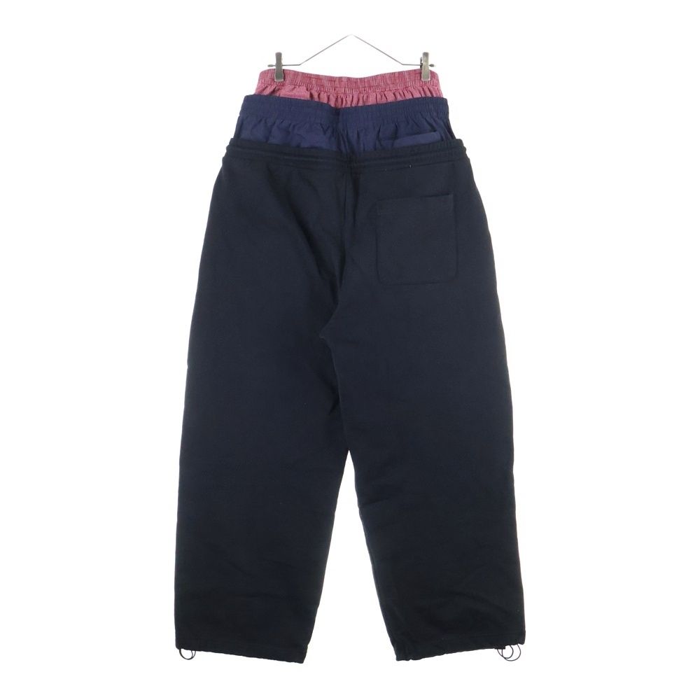 PROJECT G R プロジェクトジーアール 3 LAYERED SWEATPANTS レイヤードスウェットパンツ ブラック