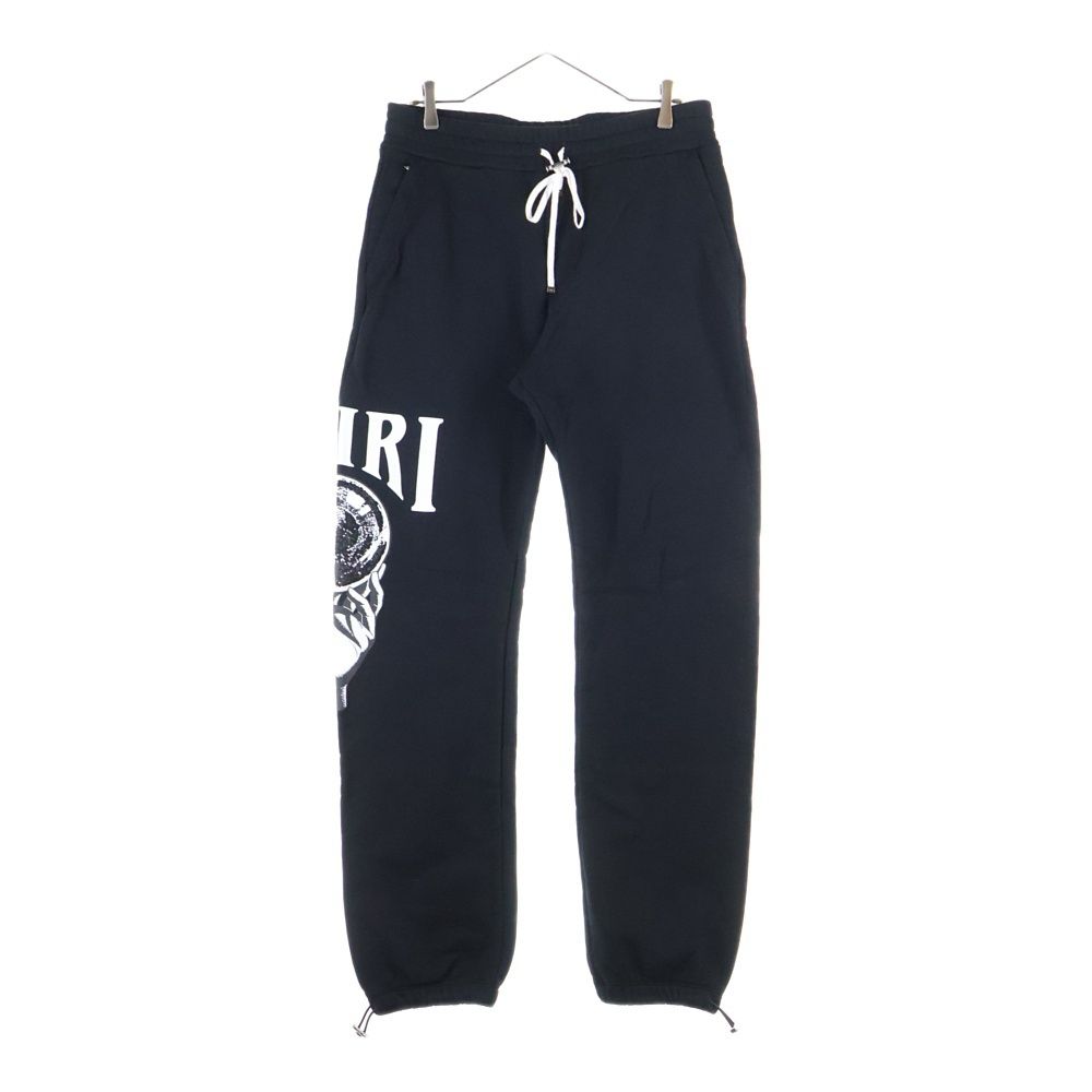 AMIRI アミリ 23 SS CRYSTAL BALL PRINT SWEATPANTS クリスタルボールロゴ ジョガー スウェットパンツ ブラック