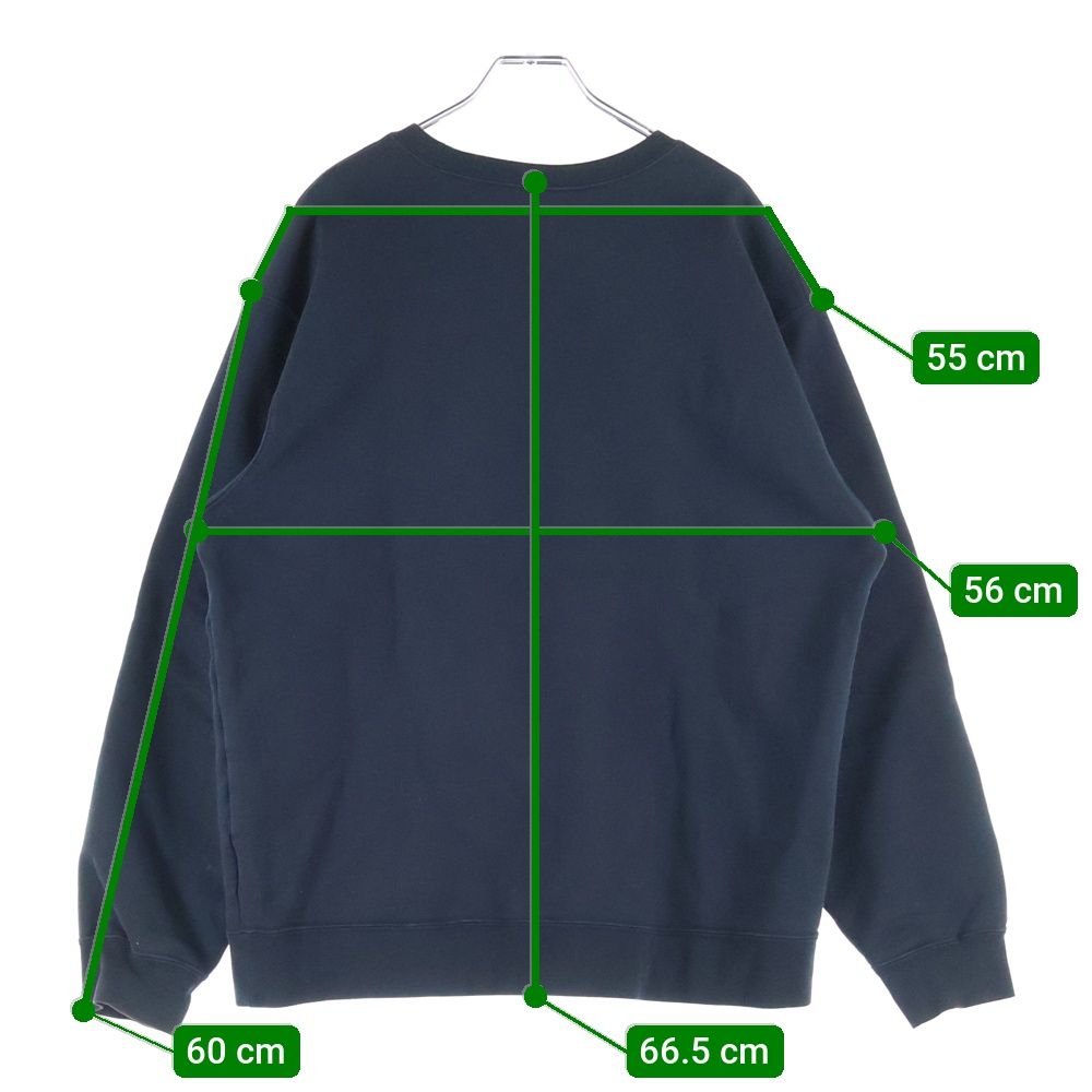 SUPREME シュプリーム 20 AW NIKE Jewel Crewneck ナイキ ジュエル クルーネック スウェットトレーナー ブラック CW 9699 010 ビッグシルエット トレーナー スウェット 