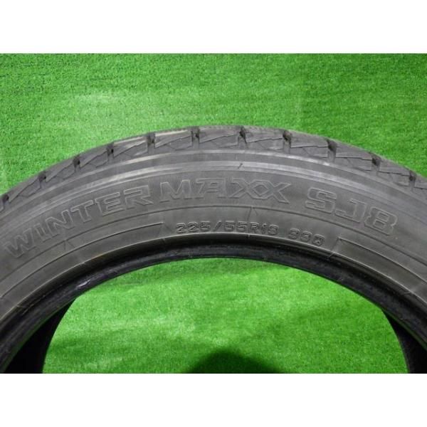 DUNLOP スタッドレス ダンロップ ウインターマックスSJ8 225/55R19 4本 