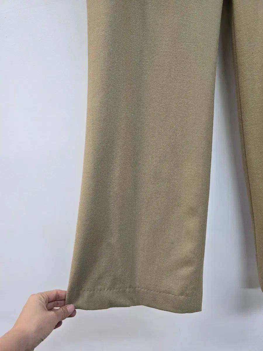  MOJO S PHINE モジョエスピン GOLDチェーン ウール96 約WIDE スラックス スラックス パンツ