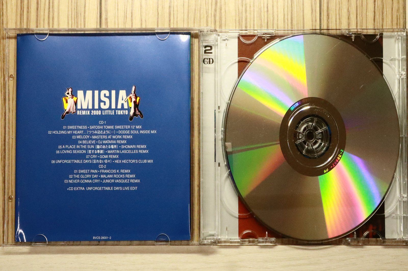 国内盤CD☆ミーシャ/MISIA□ REMIX 2000 LITTLE TOKYO 【BVCS28001