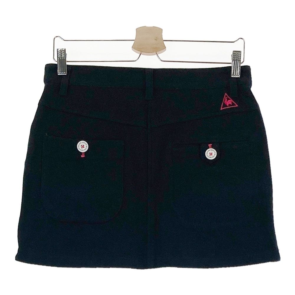 サイズ：9 LE COQ GOLF ルコックゴルフ スカート ブラック系