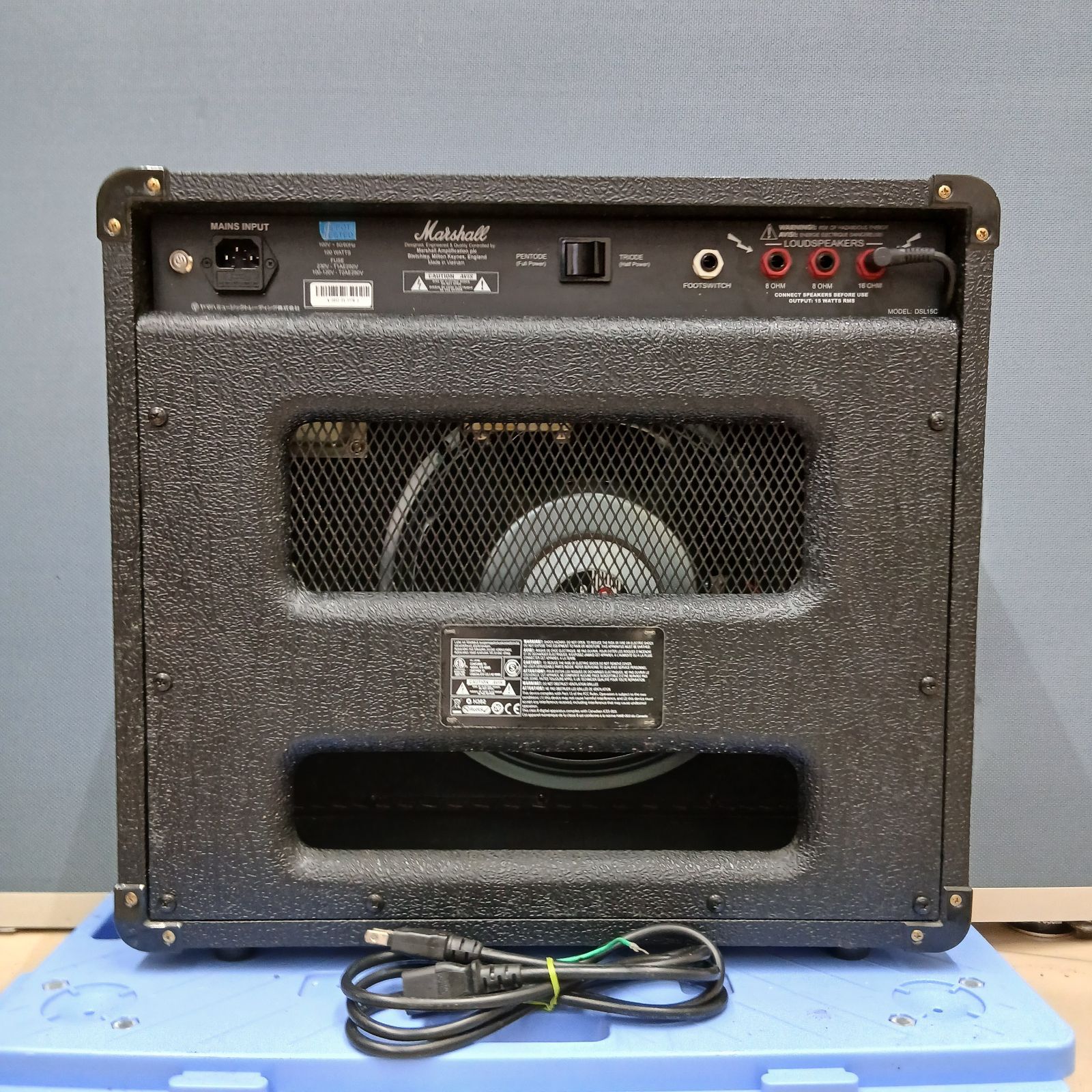 Marshall DSL 15 C ギターアンプ Bluetooth機能搭載 フットスイッチ付き