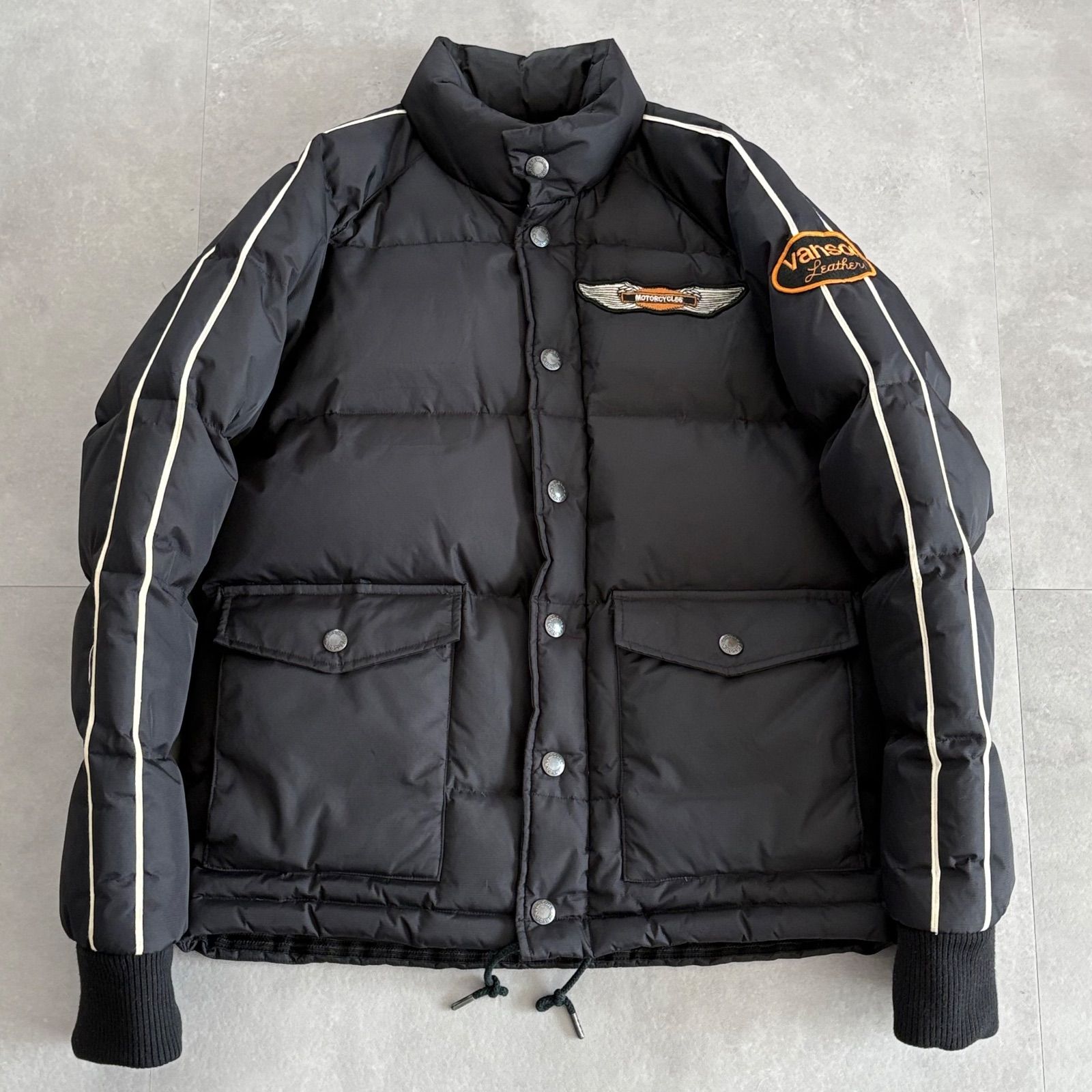 VANSON バンソン ダウンジャケット アウター ホワイトダックダウン 