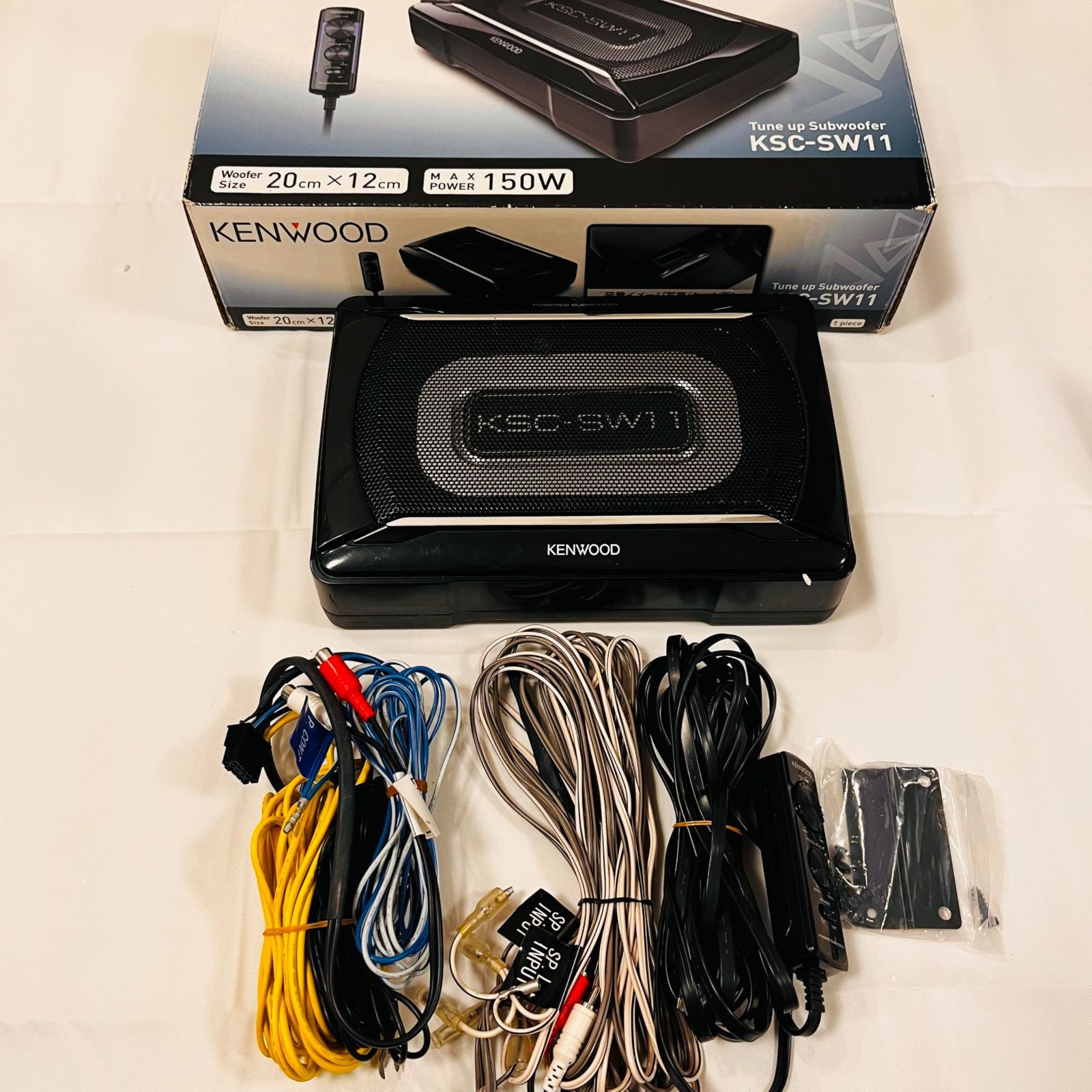 ケンウッド RCA チューンアップサブウーファーシステム KSC SW 11 No 2227
