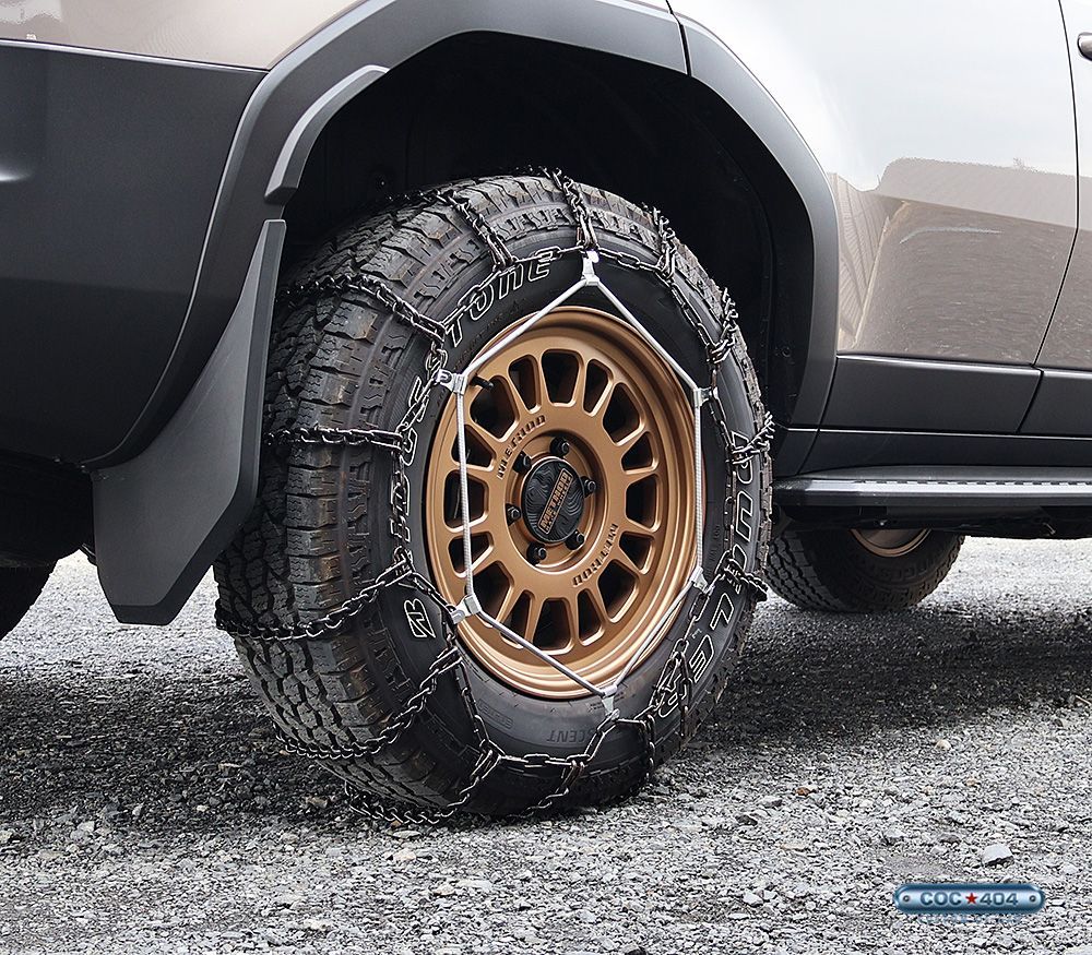 国産の大口径 金属製 タイヤチェーン 275 70 R 18