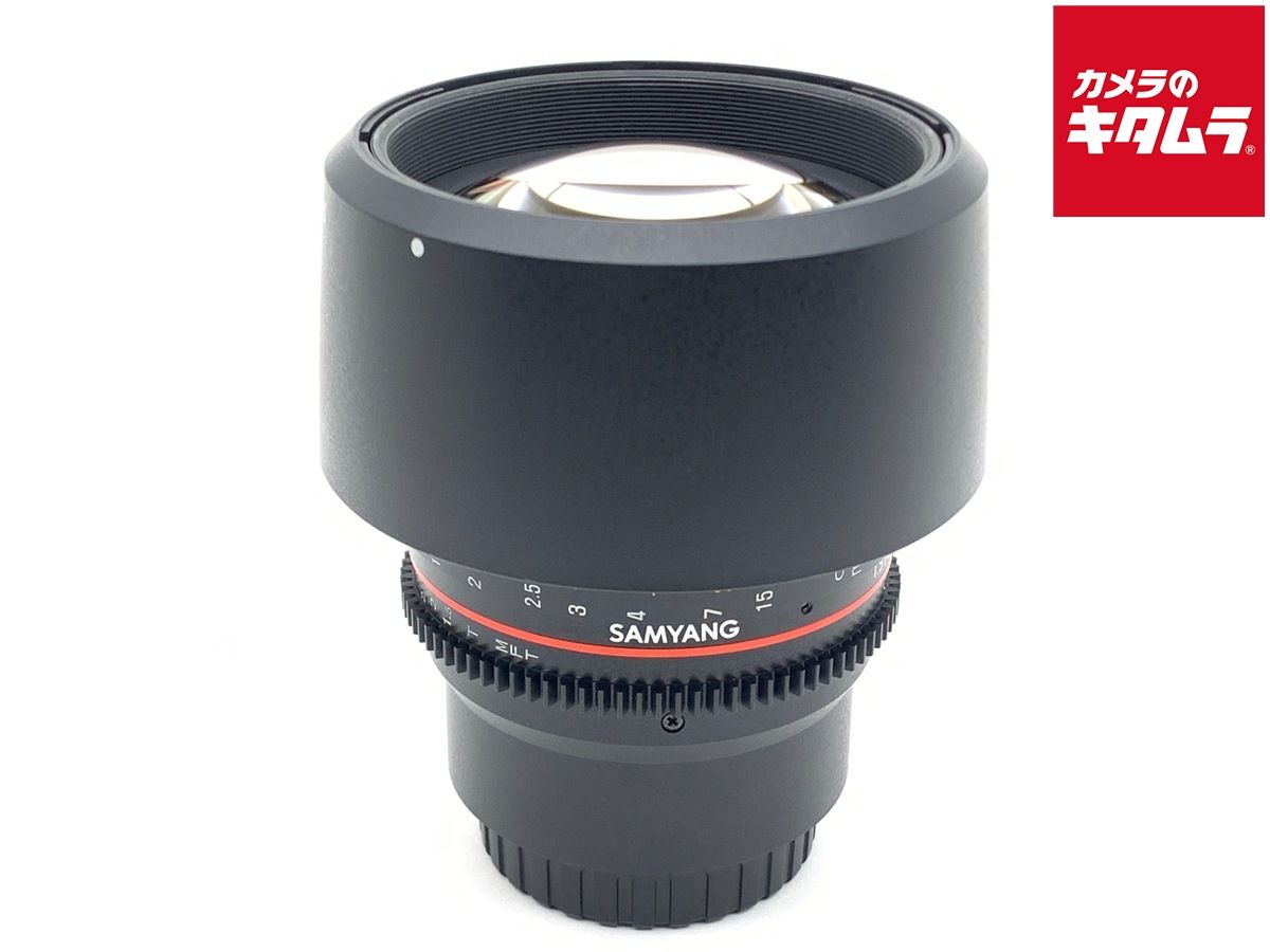並品 サムヤン 85 mm T 1 5 マイクロフォーサーズ VDSLR AS IF UMC
