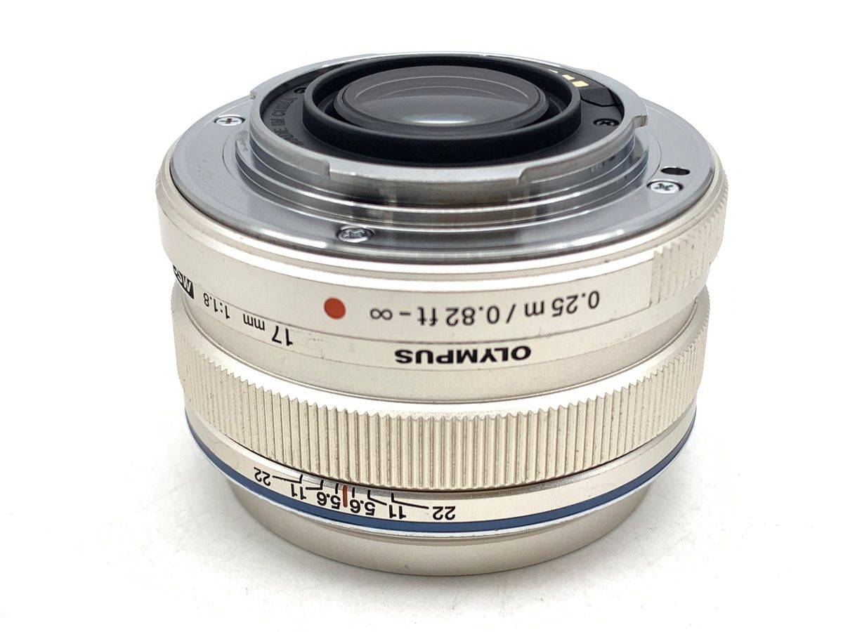 並品 オリンパス M ZUIKO DIGITAL 17 mm F 1 8 シルバー
