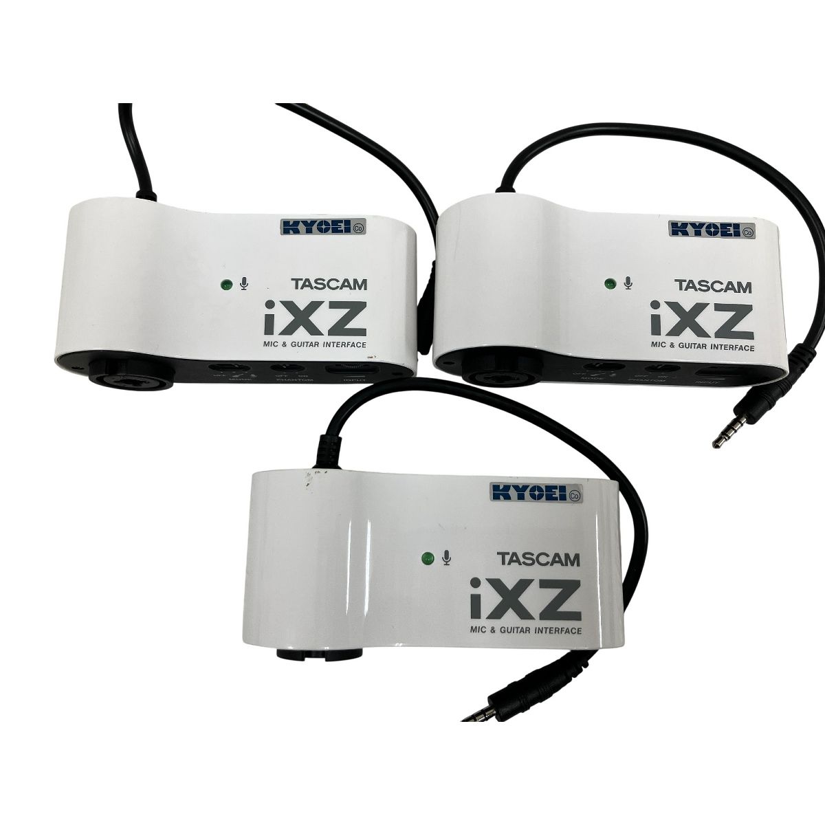TASCAM タスカム iXZ iPad iPhone iPod touch用 マイク ギター オーディオインターフェイス 3点おまとめ