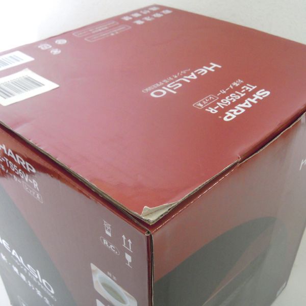 未使用 SHARP ヘルシオ お茶プレッソ お茶メーカー TE-TS56V レッド系