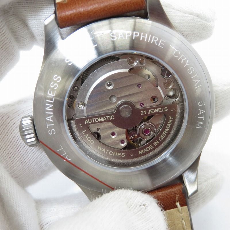 瀬戸大橋店】 Laco | ラコ 中古 腕時計 アナログ自動巻き Laco PILOT