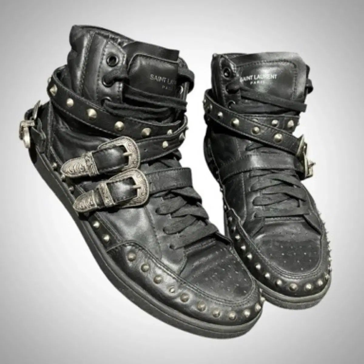 250 65 Saint Laurent SL 08 H ハイトップ スニーカー