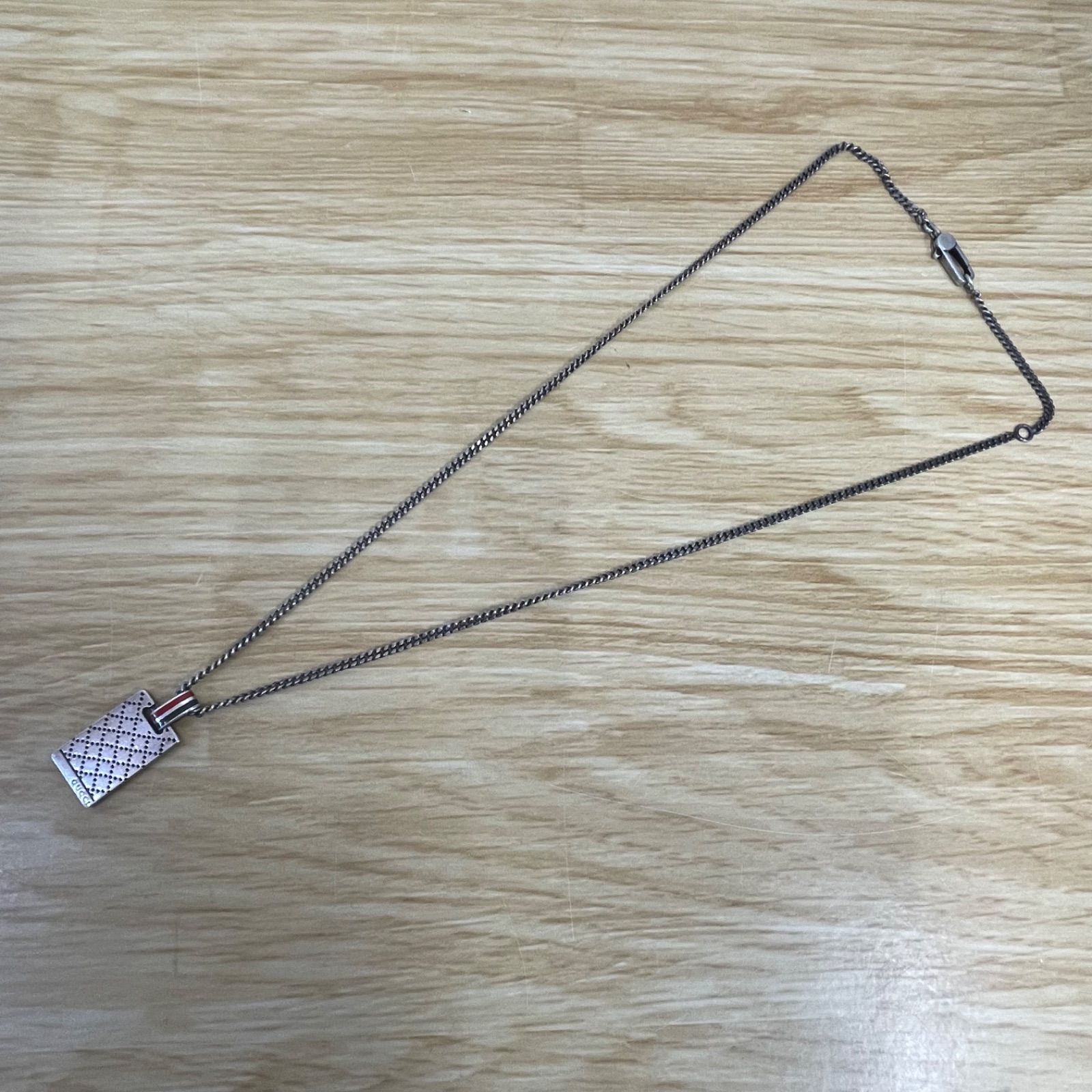  グッチ GUCCI ディアマンテ ロゴ ネックレス A 25 28 ネックレス アクセサリー