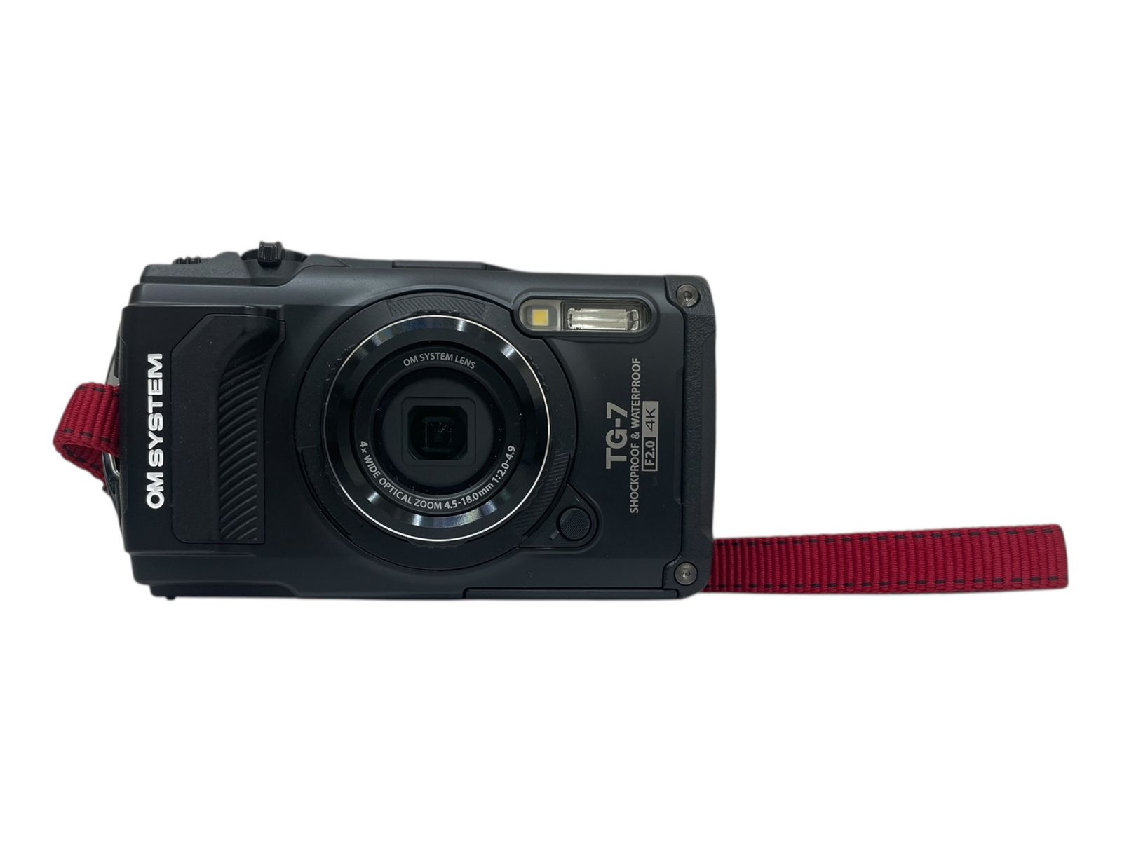 OLYMPUS オリンパス OM SYSTEM TG 7 コンパクトデジタルカメラ IM 032 ブラック 家電 045