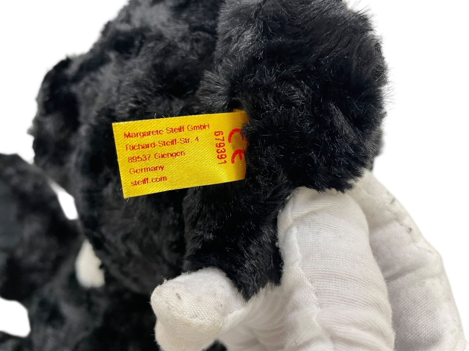 Steiff (シュタイフ) ×fragment 2024 テディベア ぬいぐるむ ブラック