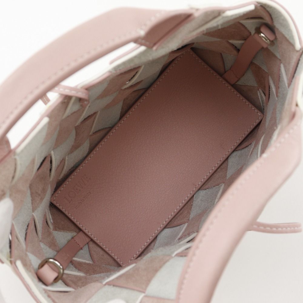 LOEWE】ロエベ ウーブンバスケット スモール 2WAYショルダー カーフ